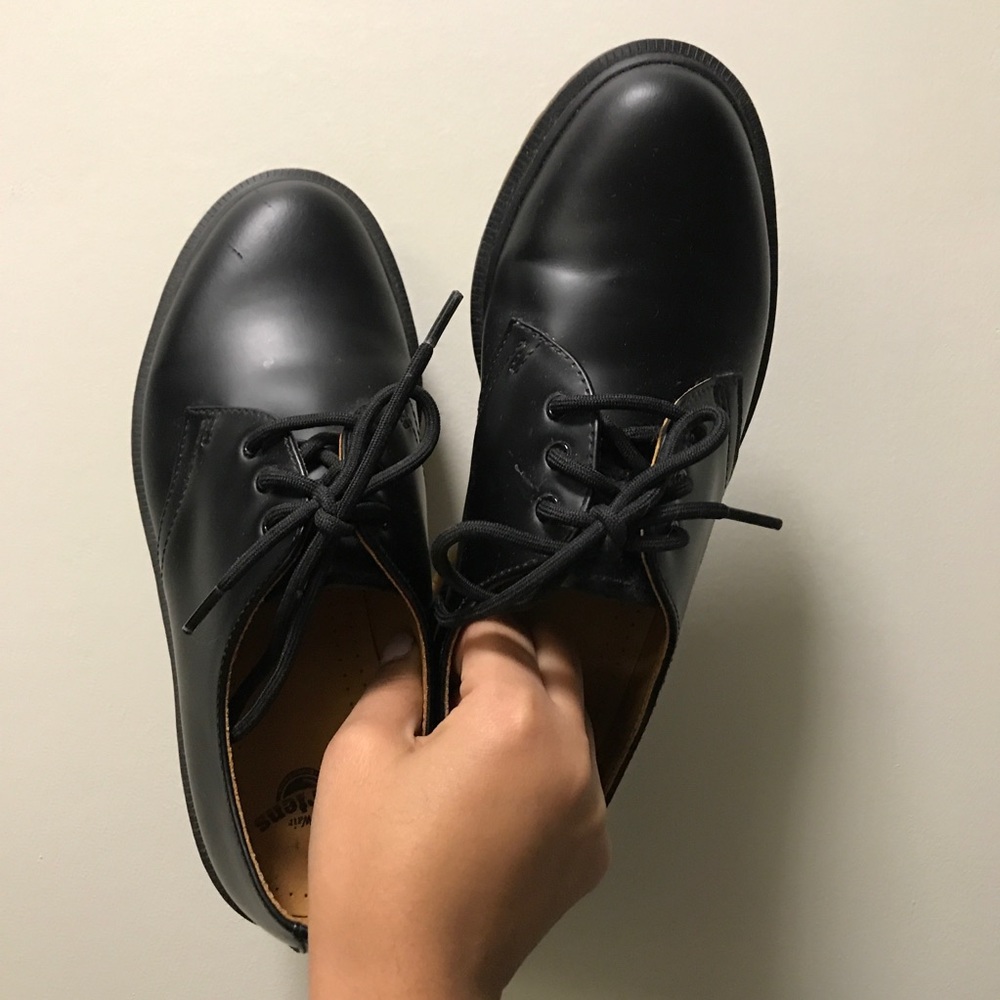 Dr Martens 1461 Classic Black Flat Shoes